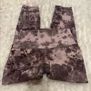 Lululemon Tie-Dye High-Waisted Leggings